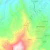 Mapa topográfico Aloburo, altitud, relieve