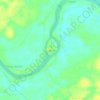 Mapa topográfico Dusun Tua, altitud, relieve