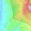 Mapa topográfico Buttu Gigi, altitud, relieve