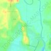 Mapa topográfico Ejidos de Mariposa, altitud, relieve