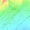 Mapa topográfico Solcor, altitud, relieve