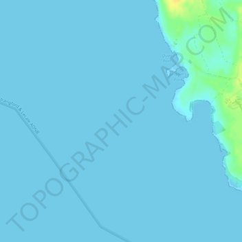 Mapa topográfico Rossglass, altitud, relieve