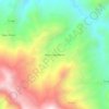 Mapa topográfico Nuevo San Martin, altitud, relieve
