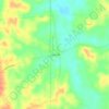 Mapa topográfico Laurel Hill, altitud, relieve