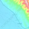 Mapa topográfico Cilempuyang, altitud, relieve