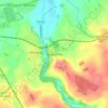 Mapa topográfico Great Corby, altitud, relieve