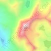 Mapa topográfico Capitol Peak, altitud, relieve