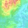 Mapa topográfico Winkl, altitud, relieve