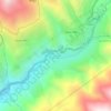 Mapa topográfico Cacute, altitud, relieve