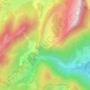 Mapa topográfico Chauplane, altitud, relieve