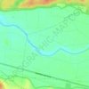 Mapa topográfico Vegaduero, altitud, relieve
