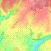 Mapa topográfico Les Maisonnettes, altitud, relieve