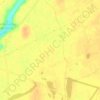 Mapa topográfico La Horca, altitud, relieve