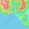 Mapa topográfico 1-й участок, altitud, relieve