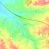 Mapa topográfico Pomar, altitud, relieve