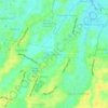 Mapa topográfico Mustikasari, altitud, relieve