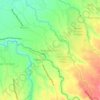Mapa topográfico Malainen Luma, altitud, relieve