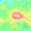 Mapa topográfico Buffalo Mountain, altitud, relieve