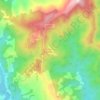 Mapa topográfico Ban Saen Charoen Mai, altitud, relieve