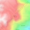 Mapa topográfico El Rincon, altitud, relieve