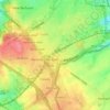 Mapa topográfico Locht, altitud, relieve