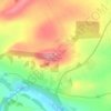 Mapa topográfico Hill of Slane, altitud, relieve