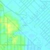 Mapa topográfico Jati Baru, altitud, relieve