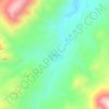 Mapa topográfico Çakmakdüzü, altitud, relieve