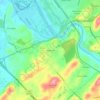 Mapa topográfico Windmere, altitud, relieve