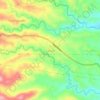 Mapa topográfico Salawu, altitud, relieve