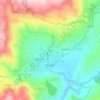 Mapa topográfico Eiró, altitud, relieve