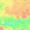 Mapa topográfico Dhār, altitud, relieve