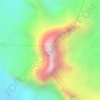 Mapa topográfico Hatun Uma, altitud, relieve