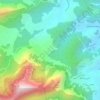 Mapa topográfico CPX DO JARDIM SERRANO, altitud, relieve