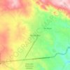 Mapa topográfico Berriozábal, altitud, relieve