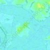 Mapa topográfico Voutron, altitud, relieve
