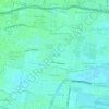 Mapa topográfico Tropodo, altitud, relieve