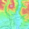 Mapa topográfico Oberwohlsbach, altitud, relieve