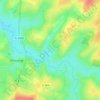 Mapa topográfico Cloussy, altitud, relieve