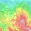 Mapa topográfico Volondat, altitud, relieve