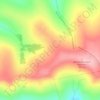 Mapa topográfico урочище Вольное, altitud, relieve