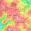 Mapa topográfico Notscheid, altitud, relieve
