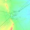 Mapa topográfico Xamdeboo, altitud, relieve