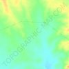 Mapa topográfico Camero, altitud, relieve