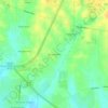 Mapa topográfico Carriage Hills, altitud, relieve