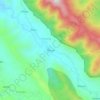 Mapa topográfico Pasang, altitud, relieve