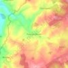 Mapa topográfico Poisson-Moulin, altitud, relieve