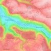 Mapa topográfico Hofratsmühle, altitud, relieve