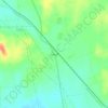 Mapa topográfico Singleton, altitud, relieve