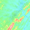 Mapa topográfico Prestea, altitud, relieve